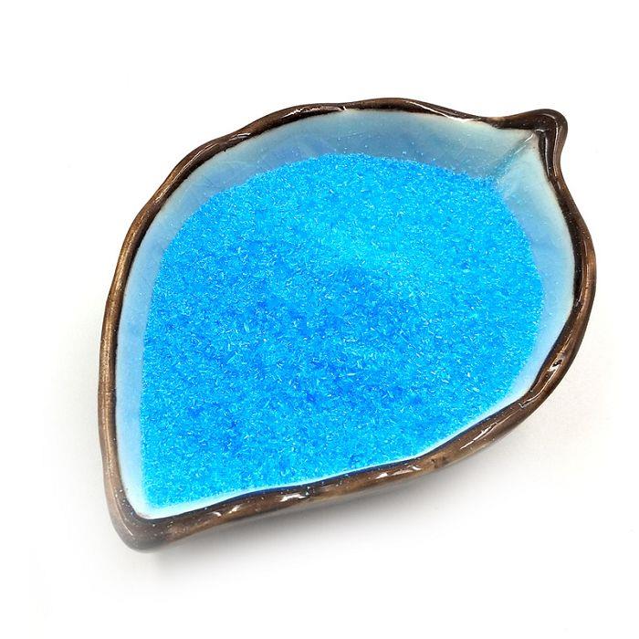 Blue Copper Sulfate Crystals