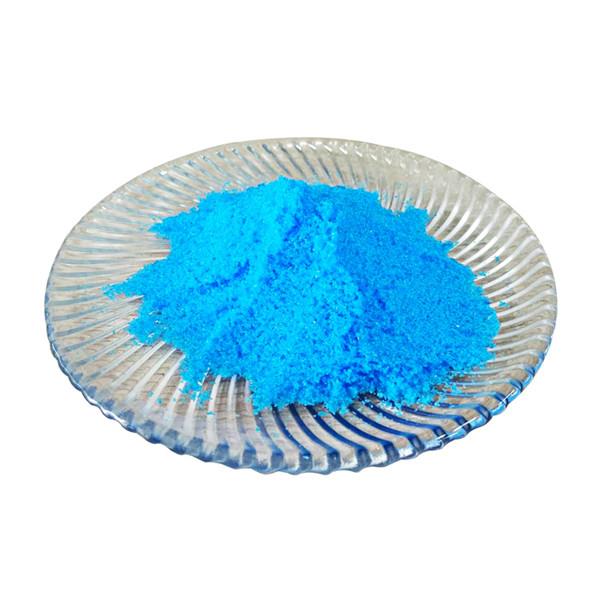 Blue Copper Sulfate Crystals