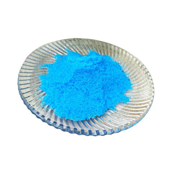 Blue Copper Sulfate Crystals